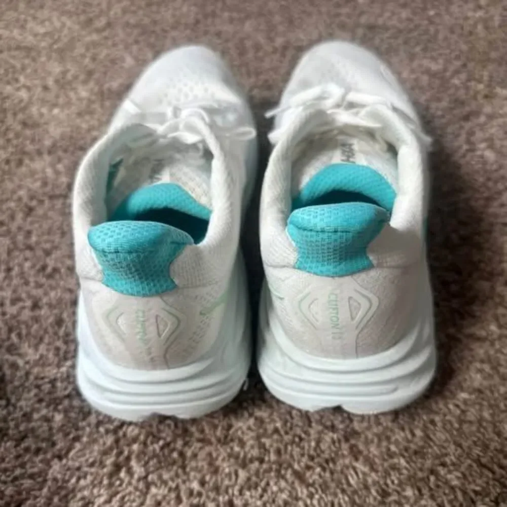 Hoka Clifton 10 running shoes blue